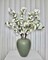 Camilla White Artificial Cherry Blossom Branch 33" Set of 3 | Realistic Faux Silk Stems for Wedding, Party, Event Décor | Japanese Cherry Blossom Floral Arrangement
